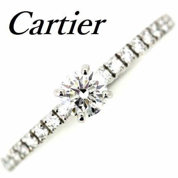ETINCEL DE CARTIER DIAMOND 0.19CT PT950 #47 US SIZE NO. 4 RING PRE OWNED: ETINCEL DE CARTIER DIAMOND 0.19CT PT950 #47 US SIZE NO. 4 RING PRE OWNED Item Description Description of Item Weight: 0.19ct Color: E Clarity: VVS2 Cut: Excellent Polish: Excellent Symmetry: Excellent