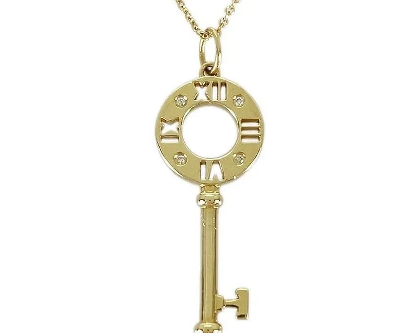 TIFFANY & CO. ATLAS KEY DIAMOND K18YG 40.5CM LENGTH NECKLACE PRE OWNED: TIFFANY & CO. ATLAS KEY DIAMOND K18YG 40.5CM LENGTH NECKLACE PRE OWNED TIFFANY & CO. ATLAS KEY DIAMOND K18YG 40.5CM LENGTH NECKLACE PRE OWNED Item Description Brand: Tiffany (TIFFANY & Co.) Product na