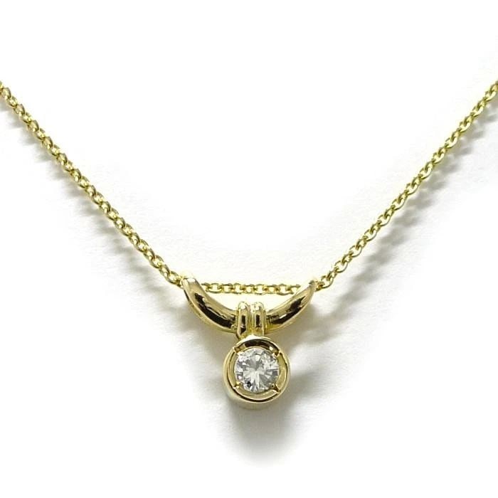 TIFFANY & CO. DIAMOND 18K YELLOW GOLD 40CM LENGTH NECKLACE PRE OWNED: TIFFANY & CO. DIAMOND 18K YELLOW GOLD 40CM LENGTH NECKLACE PRE OWNED TIFFANY & CO. DIAMOND 18K YELLOW GOLD 40CM LENGTH NECKLACE PRE OWNED Item Description Brand: Tiffany & Co. Color: Yellow Gold Mater