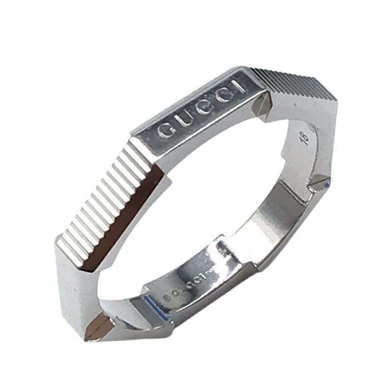 GUCCI LINK TO LOVE AU750 US SIZE NO. 9 5.6G RINGS: GUCCI LINK TO LOVE AU750 US SIZE NO. 9 5.6G RINGS Item Description Description of ItemBrand name GUCCI GucciProduct name GUCCI Link to Love Ring Au750 US Size No. 9 5.6g ?SUS Size No. 9Engraving Au750