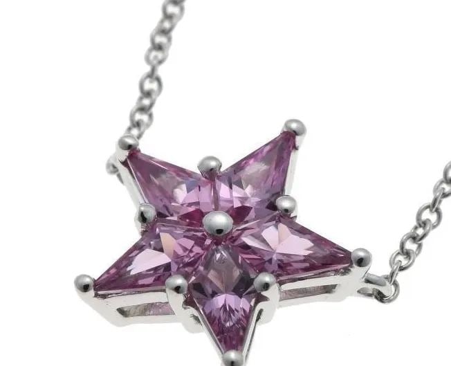 TIFFANY & CO. STAR PINK SAPPHIRE PLATINUM 41CM LENGTH NECKLACE PRE OWNED: TIFFANY & CO. STAR PINK SAPPHIRE PLATINUM 41CM LENGTH NECKLACE PRE OWNED TIFFANY & CO. STAR PINK SAPPHIRE PLATINUM 41CM LENGTH NECKLACE PRE OWNED Item Description [Brand] Tiffany & Co. [Product Name]
