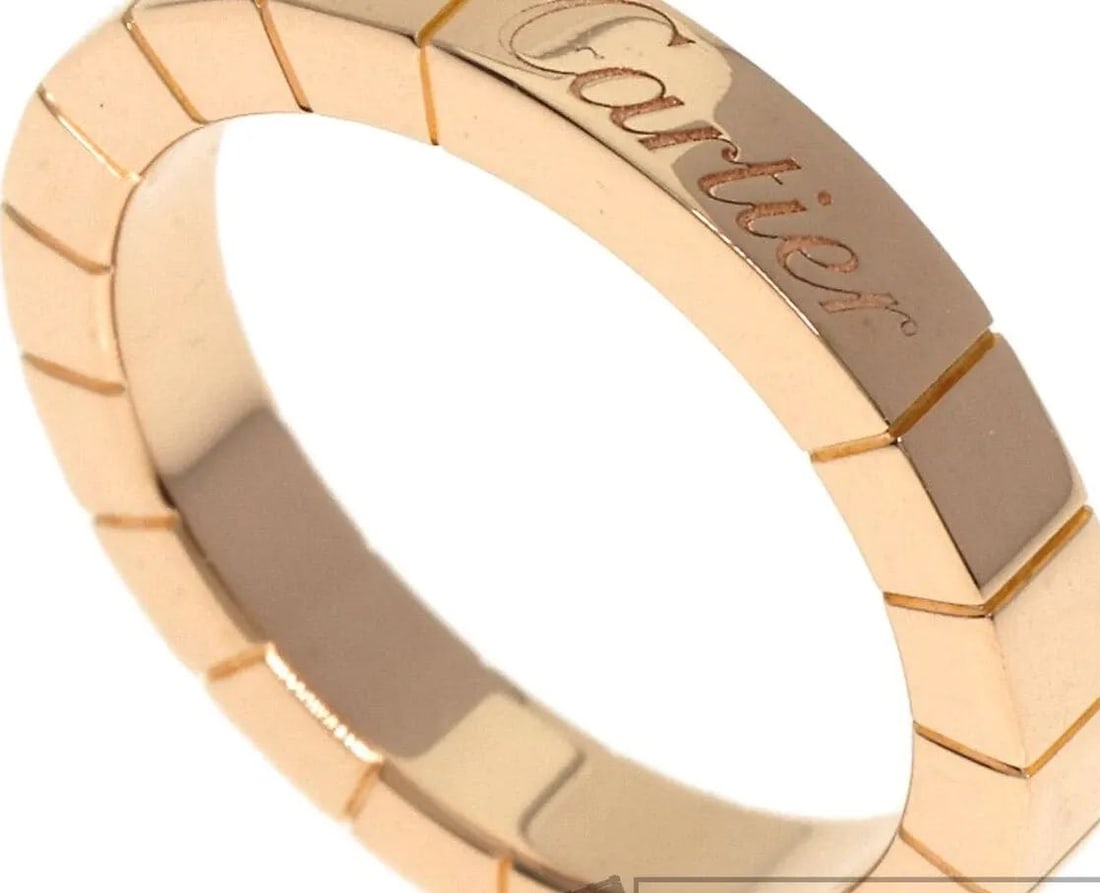 CARTIER LANIER #47 US SIZE NO. 4 K18 PINK GOLD RING: CARTIER LANIER #47 US SIZE NO. 4 K18 PINK GOLD RING Item Description Description of Itemmaterial 18k pink goldUS Size No. 4 Ring width: approx. 2.9mmweight Approximately 5.4gCountry/Region of Manufact