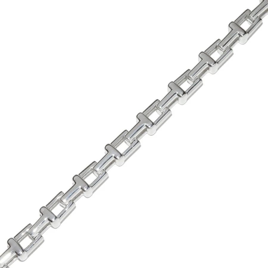 TIFFANY & CO. T-CHAIN SILVER 925 LENGTH 18.5CM BRACELET PRE OWNED (1 of 2)