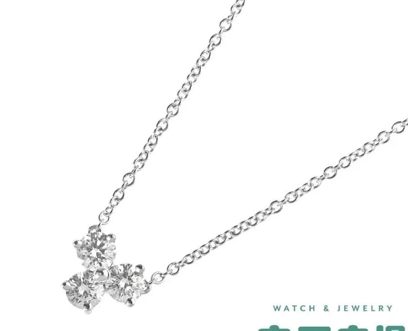 TIFFANY & CO. ARIA DIAMOND PT950 LENGTH 41CM LADIES NECKLACE PRE OWNED: TIFFANY & CO. ARIA DIAMOND PT950 LENGTH 41CM LADIES NECKLACE PRE OWNED TIFFANY & CO. ARIA DIAMOND PT950 LENGTH 41CM LADIES NECKLACE PRE OWNED Item Description Brand: Tiffany & Co. Product Name: Aria D