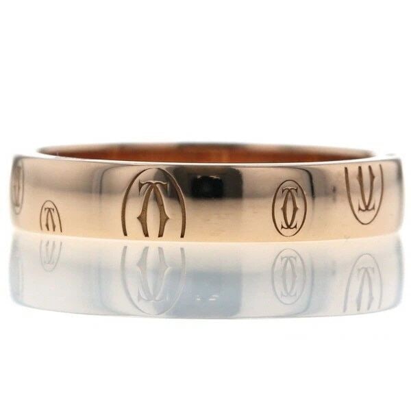 CARTIER K18 PINK GOLD HAPPY BIRTHDAY US SIZE NO. 7.5 RING PRE OWNED: CARTIER K18 PINK GOLD HAPPY BIRTHDAY US SIZE NO. 7.5 RING PRE OWNED Item Description Description of ItemGenre K18 ringweight Approximately 4.9gmaterial 750Stone grain US Size No. 7.5Width Maximum 3.9m