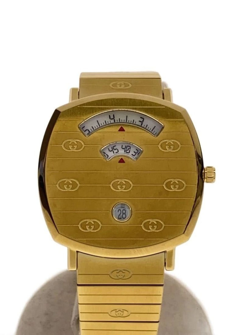 GUCCI GRIP WATCH 38MM QUARTZ 157.3 MEN'S WATCH (1 of 2)