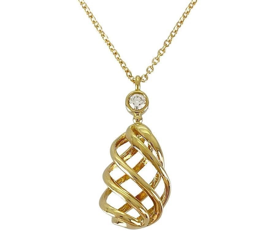 TIFFANY & CO. LUCE K18YG DIAMOND LENGTH 45CM LADIES NECKLACE PRE OWNED: TIFFANY & CO. LUCE K18YG DIAMOND LENGTH 45CM LADIES NECKLACE PRE OWNED TIFFANY & CO. LUCE K18YG DIAMOND LENGTH 45CM LADIES NECKLACE PRE OWNED Item Description Brand: Tiffany (TIFFANY & Co.) Product na