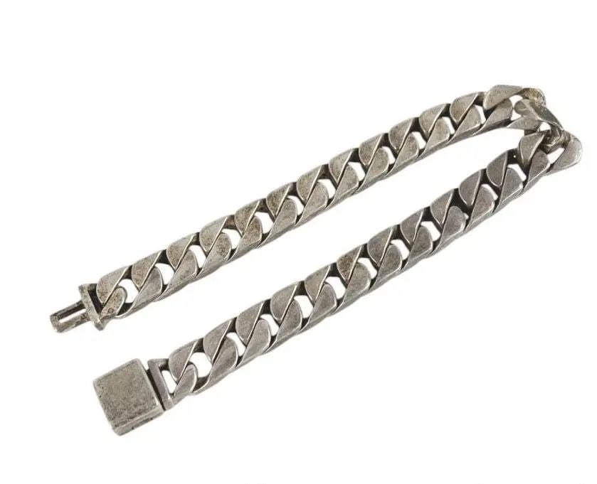 TIFFANY & CO. CURB LINK CHAIN SILVER LENGTH 21CM BRACELET PRE OWNED (1 of 1)