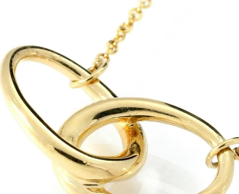 TIFFANY & CO. ELSA PERETTI LOOP K18YG LENGTH 38.5CM NECKLACE PRE OWNED: TIFFANY & CO. ELSA PERETTI LOOP K18YG LENGTH 38.5CM NECKLACE PRE OWNED TIFFANY & CO. ELSA PERETTI LOOP K18YG LENGTH 38.5CM NECKLACE PRE OWNED Item Description [Brand] TIFFANY & Co. [Product Name] Tiff