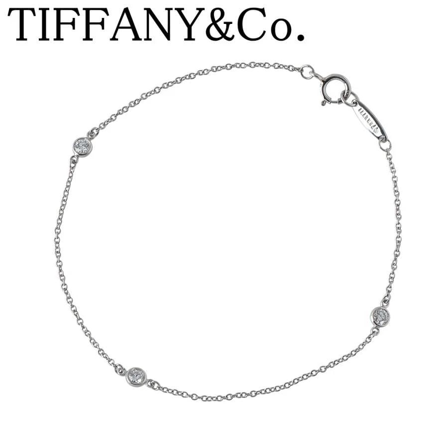 TIFFANY & CO. BY THE YARD DIAMOND PT950 LENGTH 17.5CM BRACELET PRE OWNED: TIFFANY & CO. BY THE YARD DIAMOND PT950 LENGTH 17.5CM BRACELET PRE OWNED Item Description [Brand Name] Tiffany & Co.[Product Name] By the Yard Diamond Bracelet[Material] Pt950 Platinum[Length] 17.5cm[