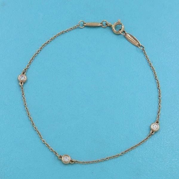 TIFFANY & CO. BY THE YARD DIAMOND K18RG LENGTH 18CM BRACELET PRE OWNED (1 of 1)