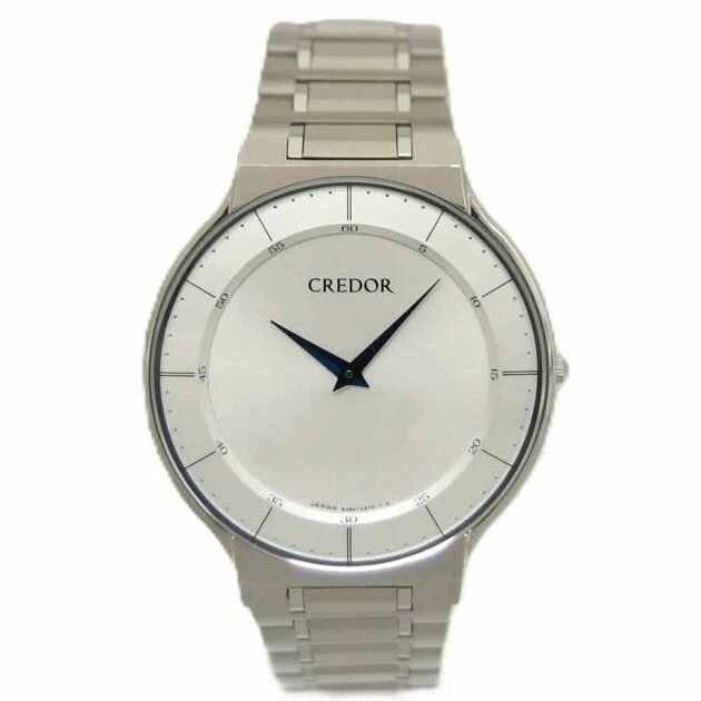 SEIKO CREDOR SIGNO QUARTZ GCAT987 MEN'S WATCH: SEIKO CREDOR SIGNO QUARTZ GCAT987 MEN'S WATCH Item Description Brand: SEIKOProduct Name: Credor/Signo/QuartzModel Number: GCAT987Serial Number/Serial Number: 310***Condition Rank: AB/Good condition, w
