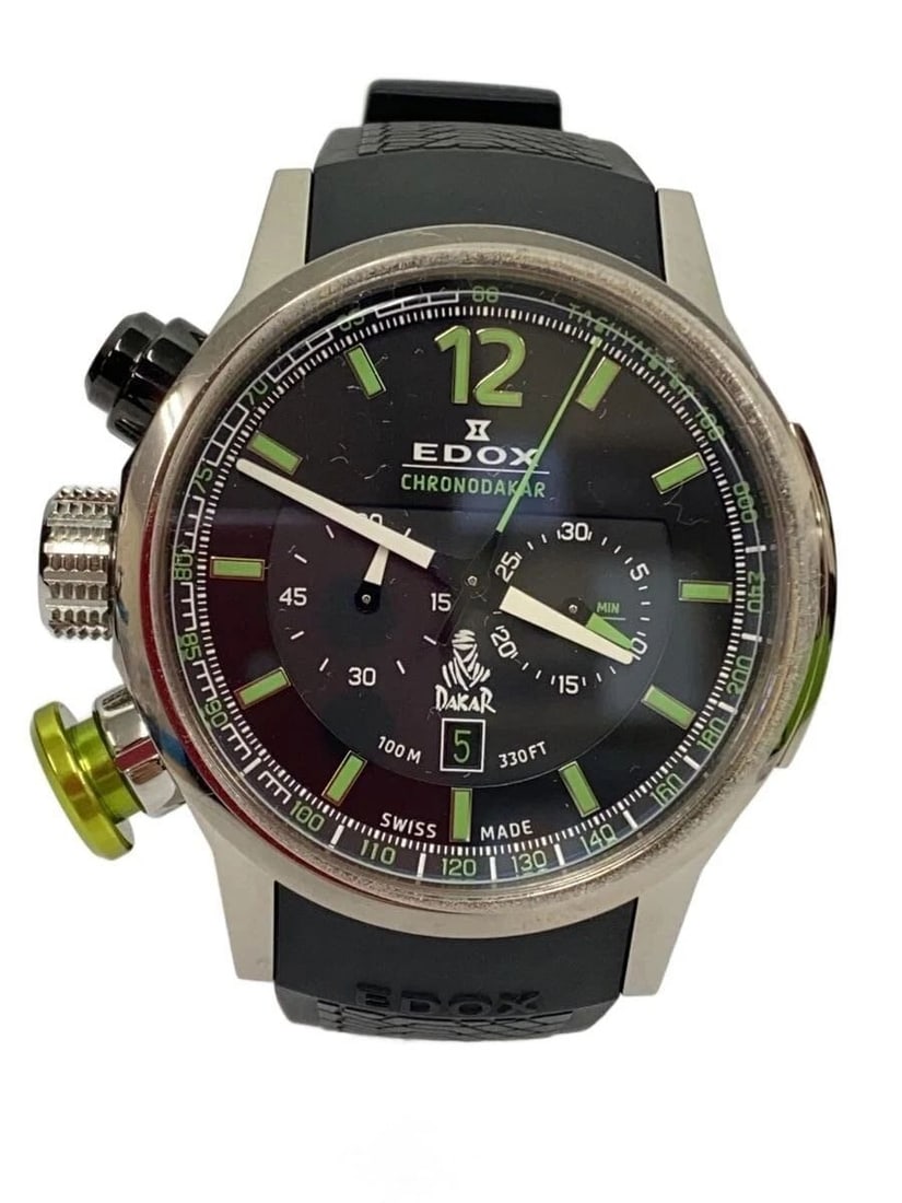 EDOX CHRONORALLY 1 QUARTZ 10303 MEN'S WATCH (1 of 1)