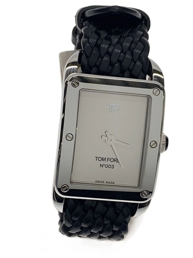 TOM FORD N.003 QUARTZ MEN'S WATCH: TOM FORD N.003 QUARTZ MEN'S WATCH Item Description Condition: Used (B grade)Slight signs of useProduct DetailsModel Number: -Dimensions (cm):Case Height: 5.2cmCase Width: 3.3cmDial Height: 2.8cmDial W