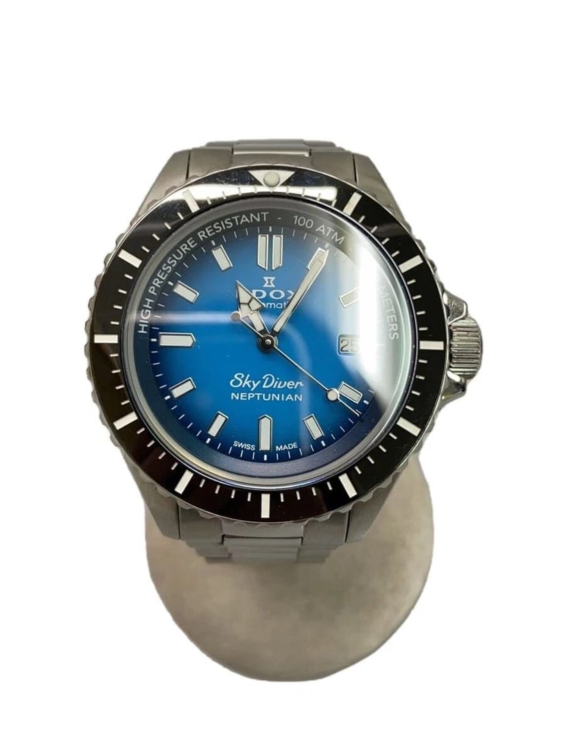 EDOX SKYDIVER NEPTUNIAN 80120 MEN'S WATCH (1 of 1)