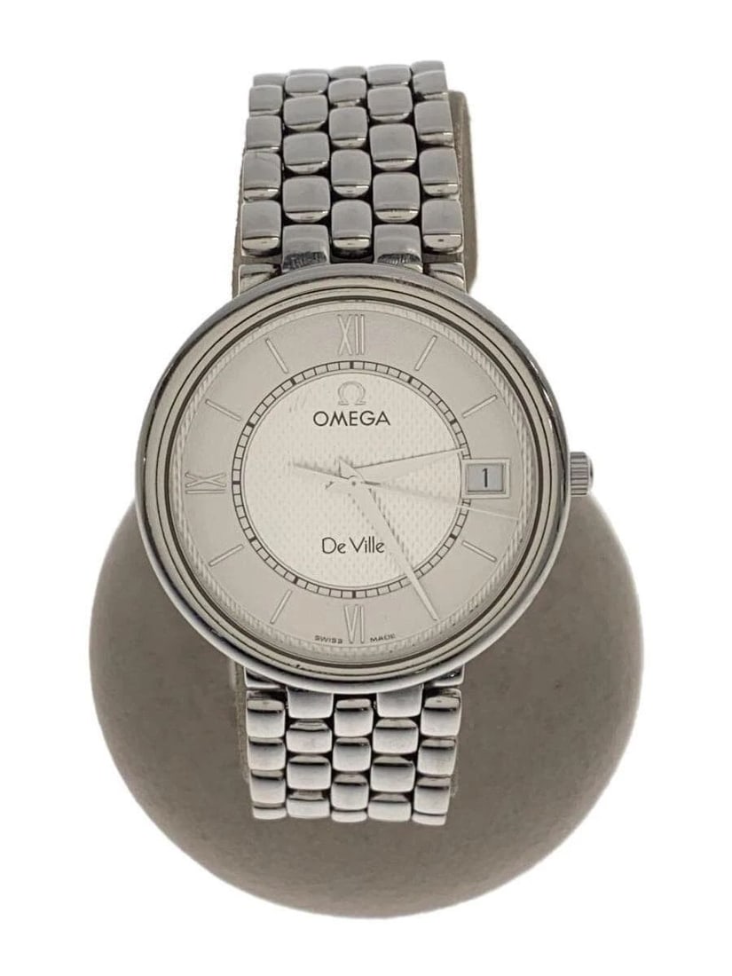 OMEGA DE VILLE PRESTIGE QUARTZ 7514.31 MEN'S WATCH: OMEGA DE VILLE PRESTIGE QUARTZ 7514.31 MEN'S WATCH Item Description Condition: Used (B grade)Slight signs of useProduct DetailsModel Number: 7514.31Color: SilverMaterial: Stainless steelAccessories: B