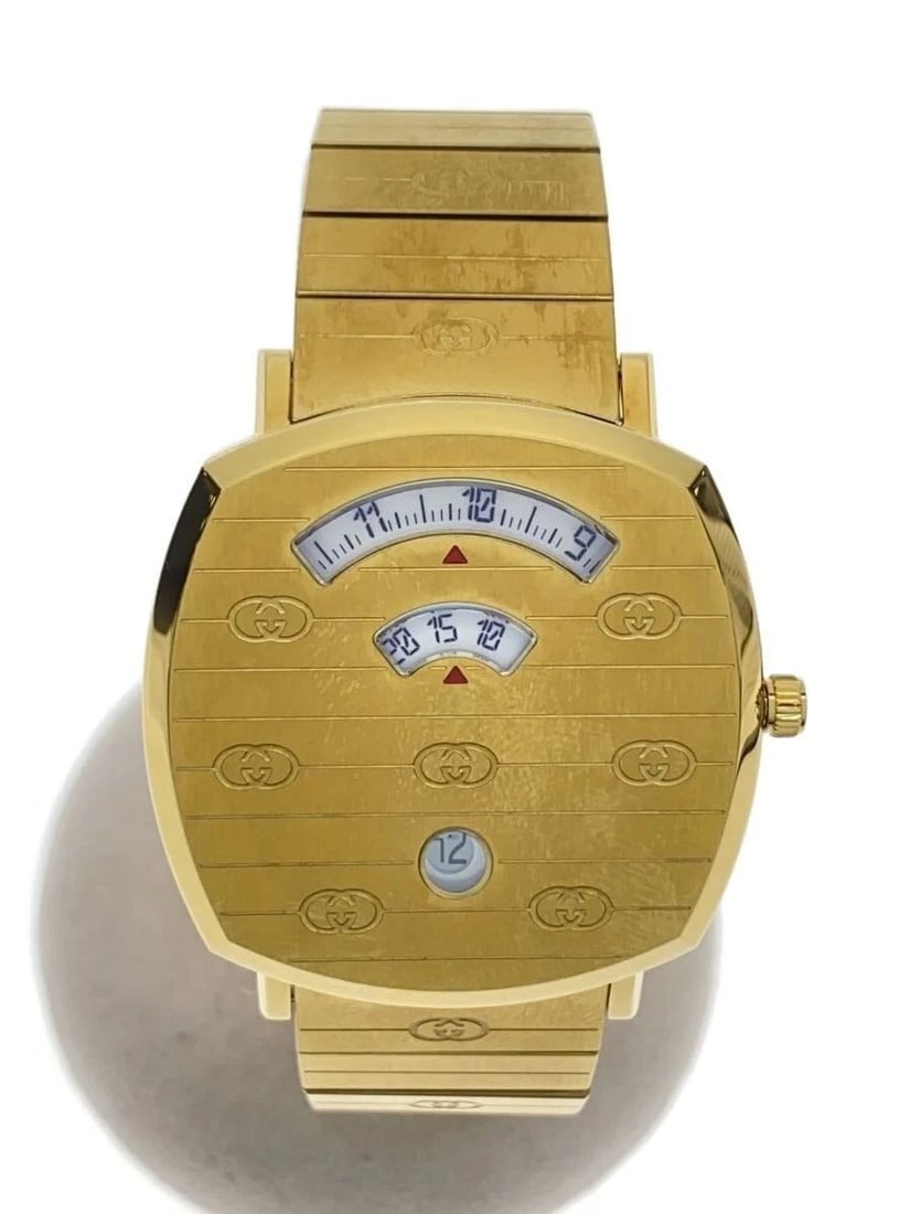 GUCCI GRIP WATCH QUARTZ 157.3/YA157409 MEN'S WATCH: GUCCI GRIP WATCH QUARTZ 157.3/YA157409 MEN'S WATCH Item Description Condition: Used, Grade BSlight signs of useProduct Description: The crystal is in relatively good condition with no scratches (see p