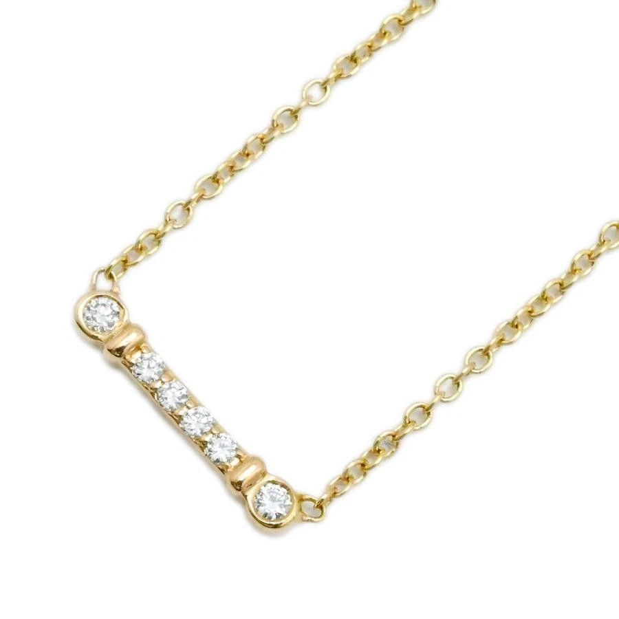TIFFANY & CO. FLEUR DE LYS 750PG DIAMOND LENGTH 40CM NECKLACE PRE OWNED: TIFFANY & CO. FLEUR DE LYS 750PG DIAMOND LENGTH 40CM NECKLACE PRE OWNED TIFFANY & CO. FLEUR DE LYS 750PG DIAMOND LENGTH 40CM NECKLACE PRE OWNED Item Description Brand : Tiffany & Co. [Color] Pink gold