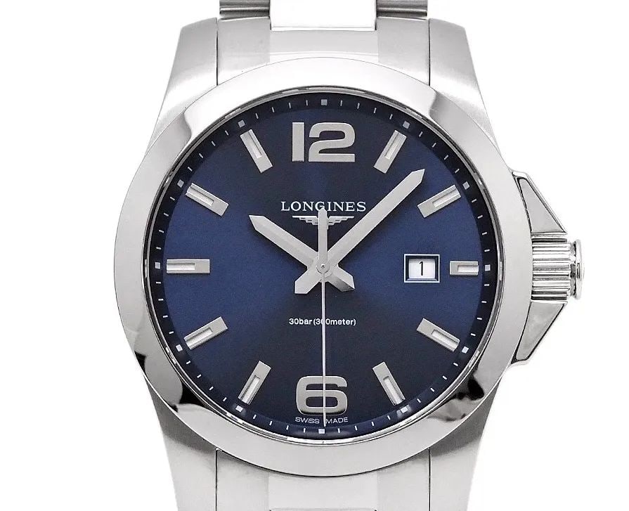 LONGINES CONQUEST L3.760.4.96.6 MEN'S WATCH (1 of 1)