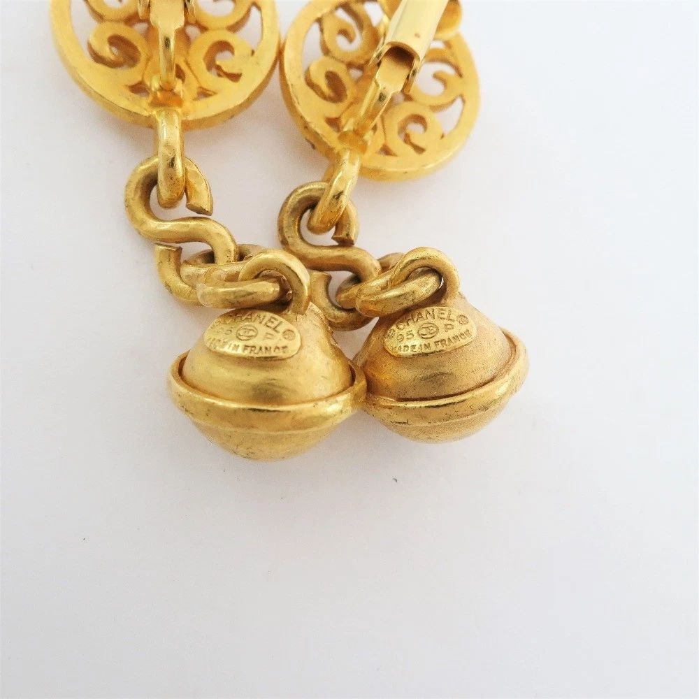 CHANEL BELL 95 PIECES 14.2G EARRINGS (1 of 1)