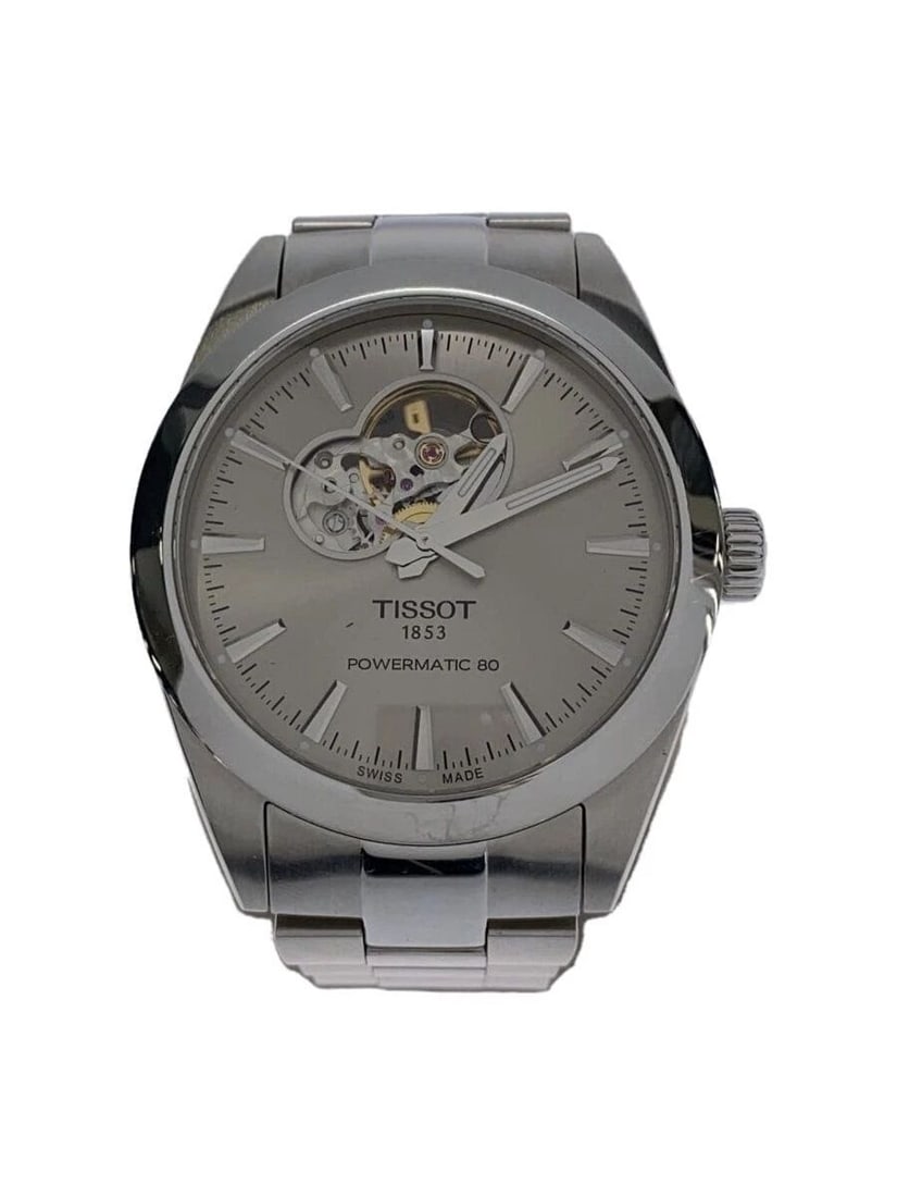 TISSOT GENTLEMAN OPEN HEART POWERMATIC 80 T127407A MEN'S WATCH (1 of 1)