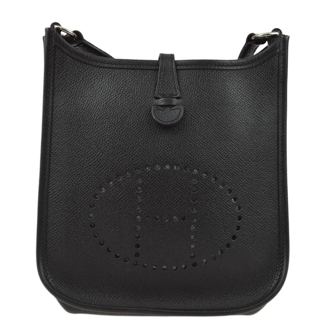 HERMES BLACK EPSOM EVELYNE TPM SHOULDER BAG (1 of 2)