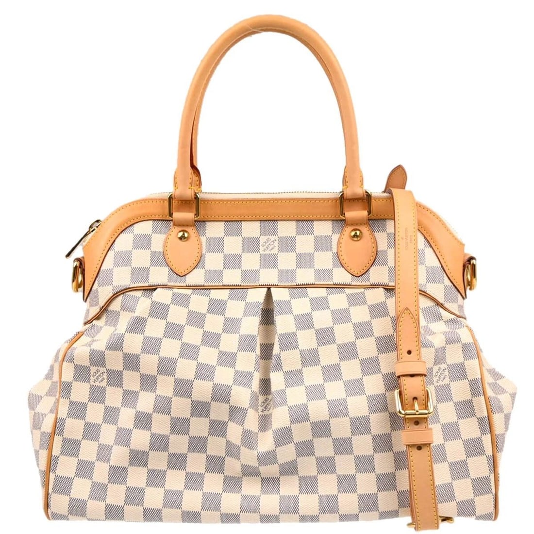LOUIS VUITTON DAMIER AZUR TREVI GM 2WAY SHOULDER HANDBAG (1 of 2)