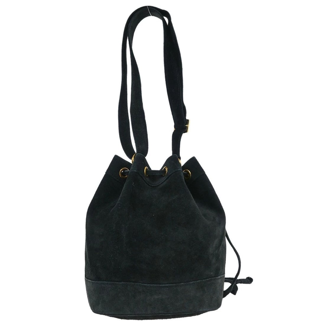 HERMES BLACK DOBLIS MARKET PM BUCKET SHOULDER BAG: HERMES BLACK DOBLIS MARKET PM BUCKET SHOULDER BAG Hermes Market PM Bucket Shoulder Bag Description OUTSIDE: AB: FAIR CONDITION!! Scuffs and stains. INSIDE: A: GOOD CONDITION!! Scuffs. S : New or new w