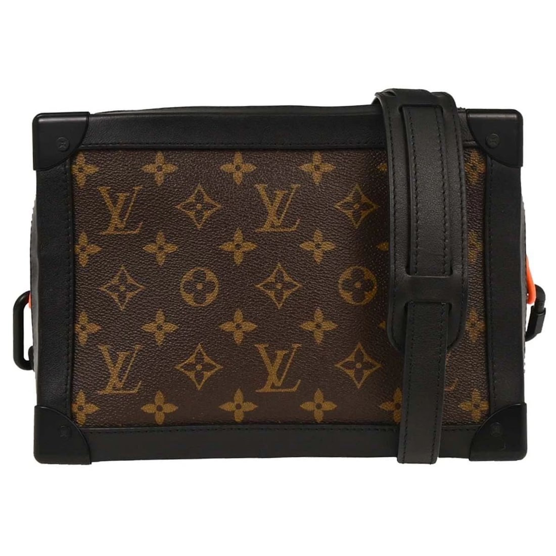 LOUIS VUITTON MONOGRAM SOLAR RAY SOFT TRUNK SHOULDER BAG: LOUIS VUITTON MONOGRAM SOLAR RAY SOFT TRUNK SHOULDER BAG Louis Vuitton Monogram Solar Ray Soft Trunk Shoulder Bag M44478 Virgil Abloh Description OUTSIDE : A: GOOD CONDITION!! Hardware are scratched.