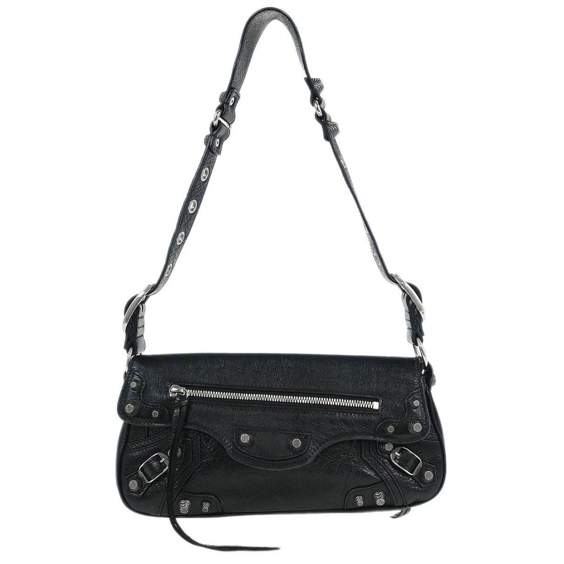 BALENCIAGA BLACK LE CAGOLE HANDBAG (1 of 2)