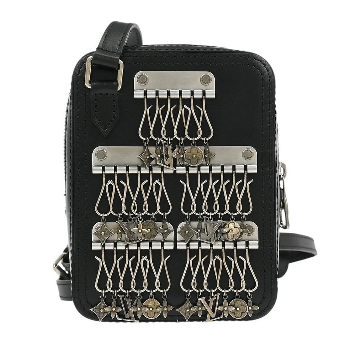 LOUIS VUITTON BLACK DANUBE MESSENGER SHOULDER BAG (1 of 2)