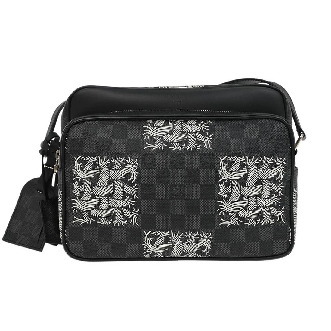 LOUIS VUITTON DAMIER GRAPHITE NILE PM SHOULDER BAG (1 of 2)