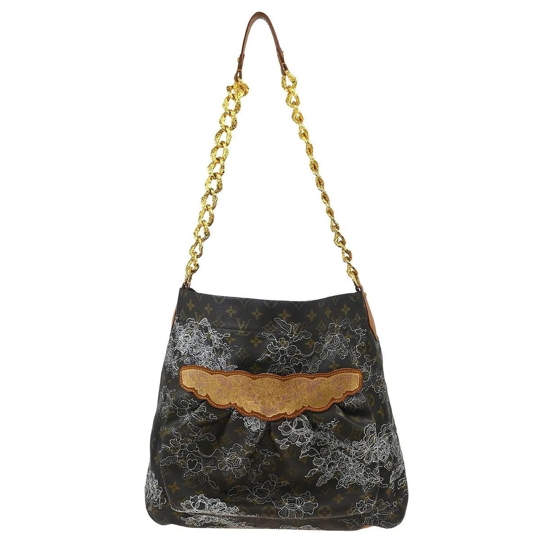 LOUIS VUITTON MONOGRAM DENTELLE FERSEN GM SHOULDER BAG (1 of 2)