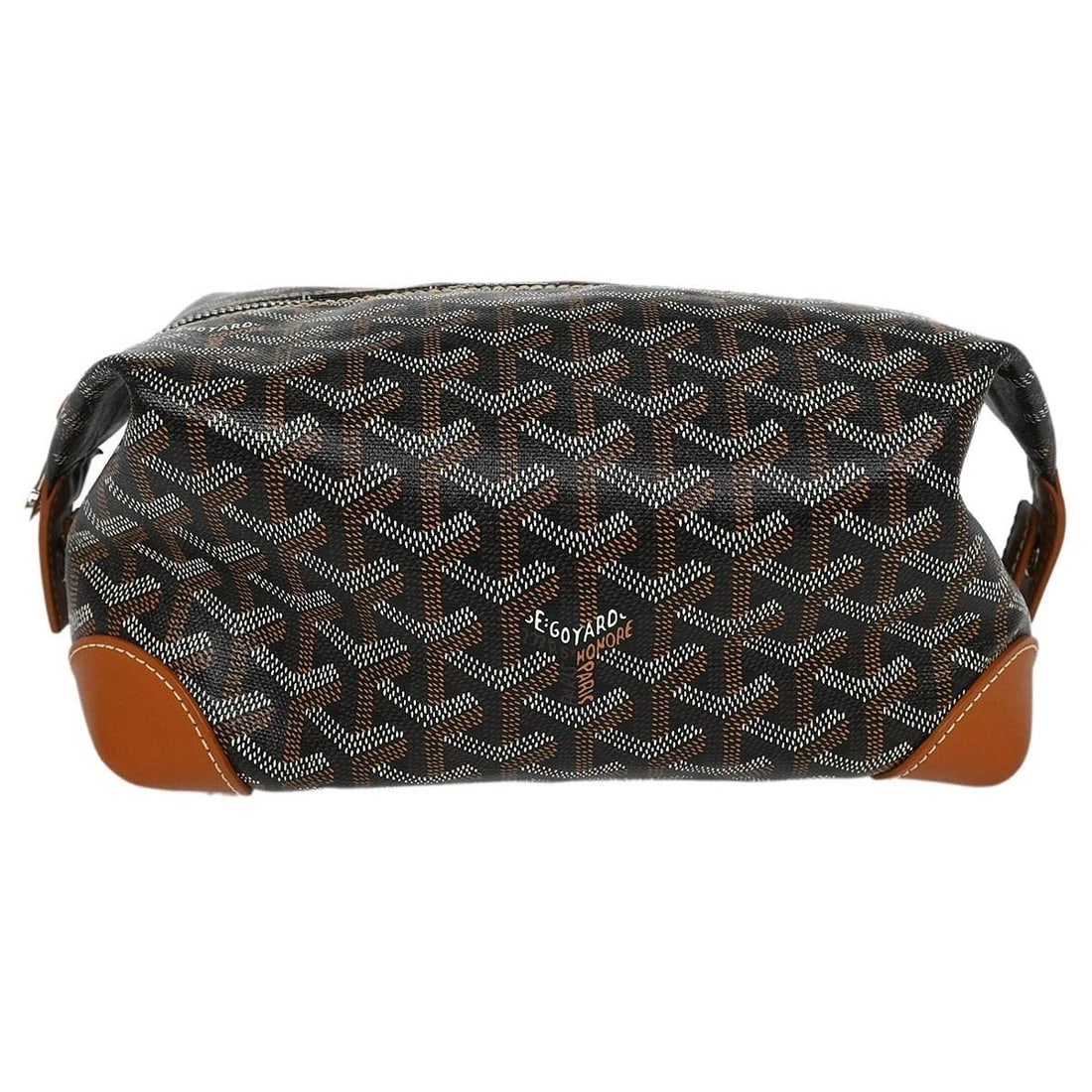 GOYARD BLACK BOEING 25 TROUSSE POUCH CLUTCH BAG (1 of 2)