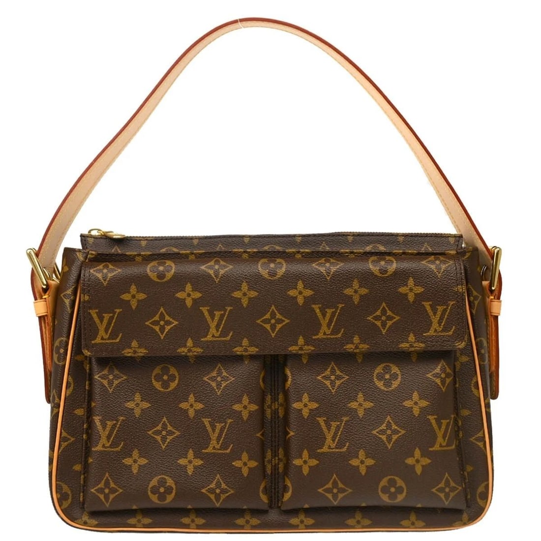 LOUIS VUITTON MONOGRAM VIVA CITE GM HANDBAG (1 of 2)