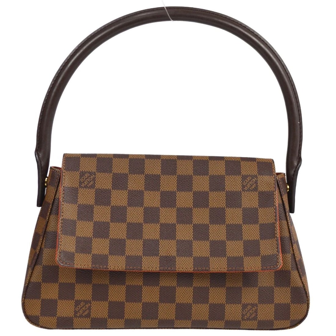 LOUIS VUITTON DAMIER MINI LOOPING HANDBAG: LOUIS VUITTON DAMIER MINI LOOPING HANDBAG Louis Vuitton Mini Looping Handbag SP Order N51158 Description OUTSIDE: A+: VERY GOOD CONDITION!! INSIDE: A+: VERY GOOD CONDITION!! S : New or new without a t