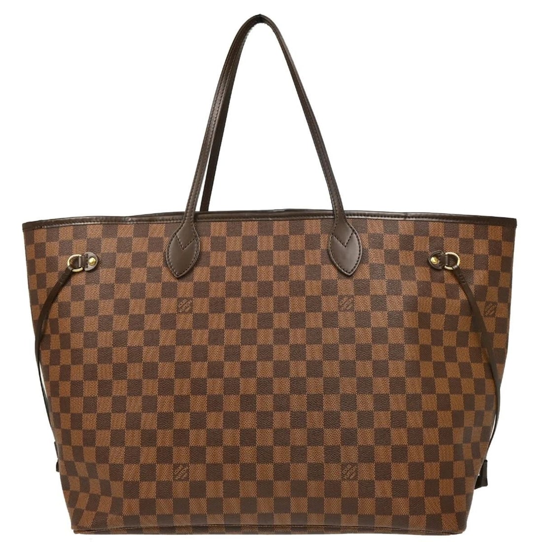 LOUIS VUITTON DAMIER NEVERFULL GM TOTE HANDBAG (1 of 2)