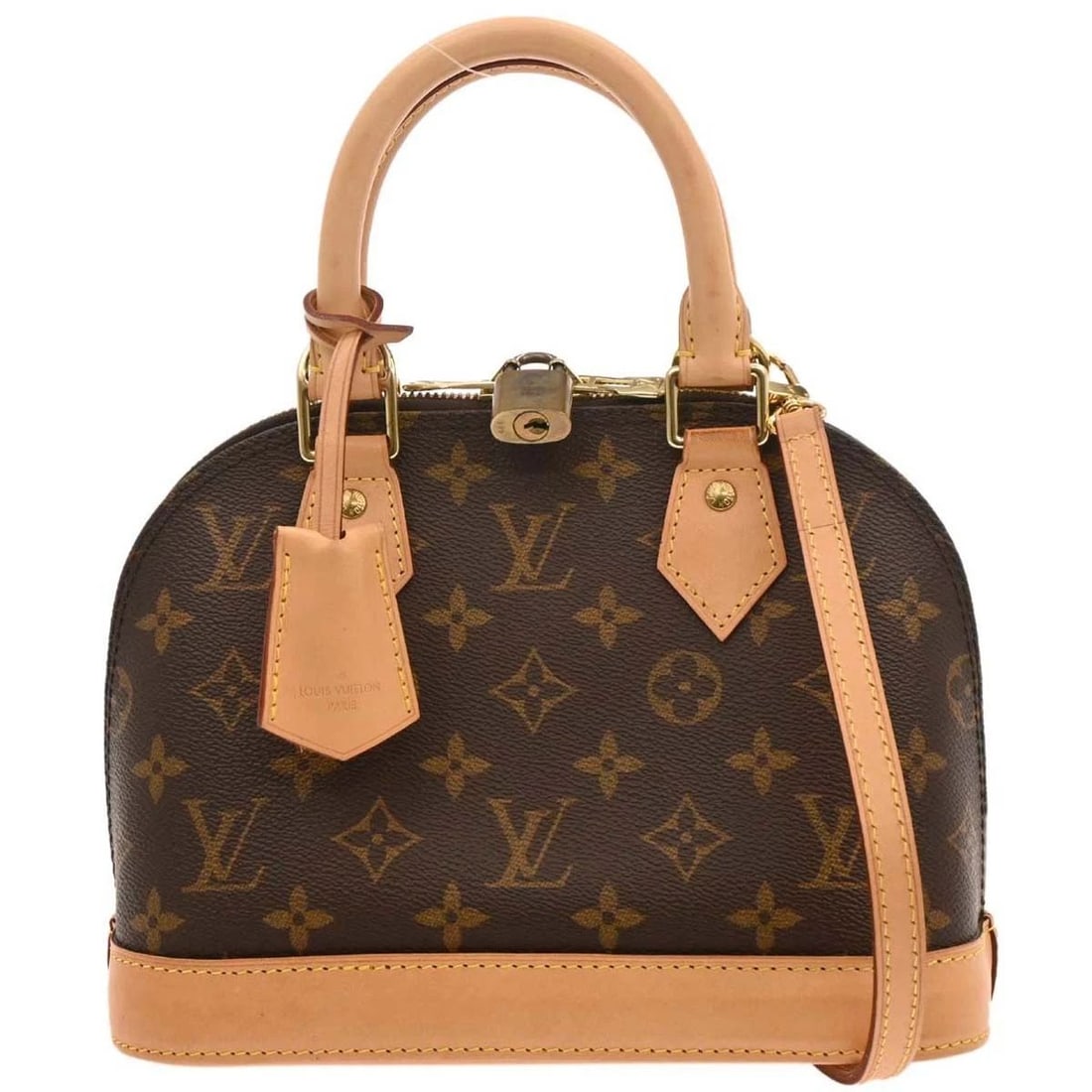 LOUIS VUITTON MONOGRAM ALMA BB 2WAY HANDBAG (1 of 2)
