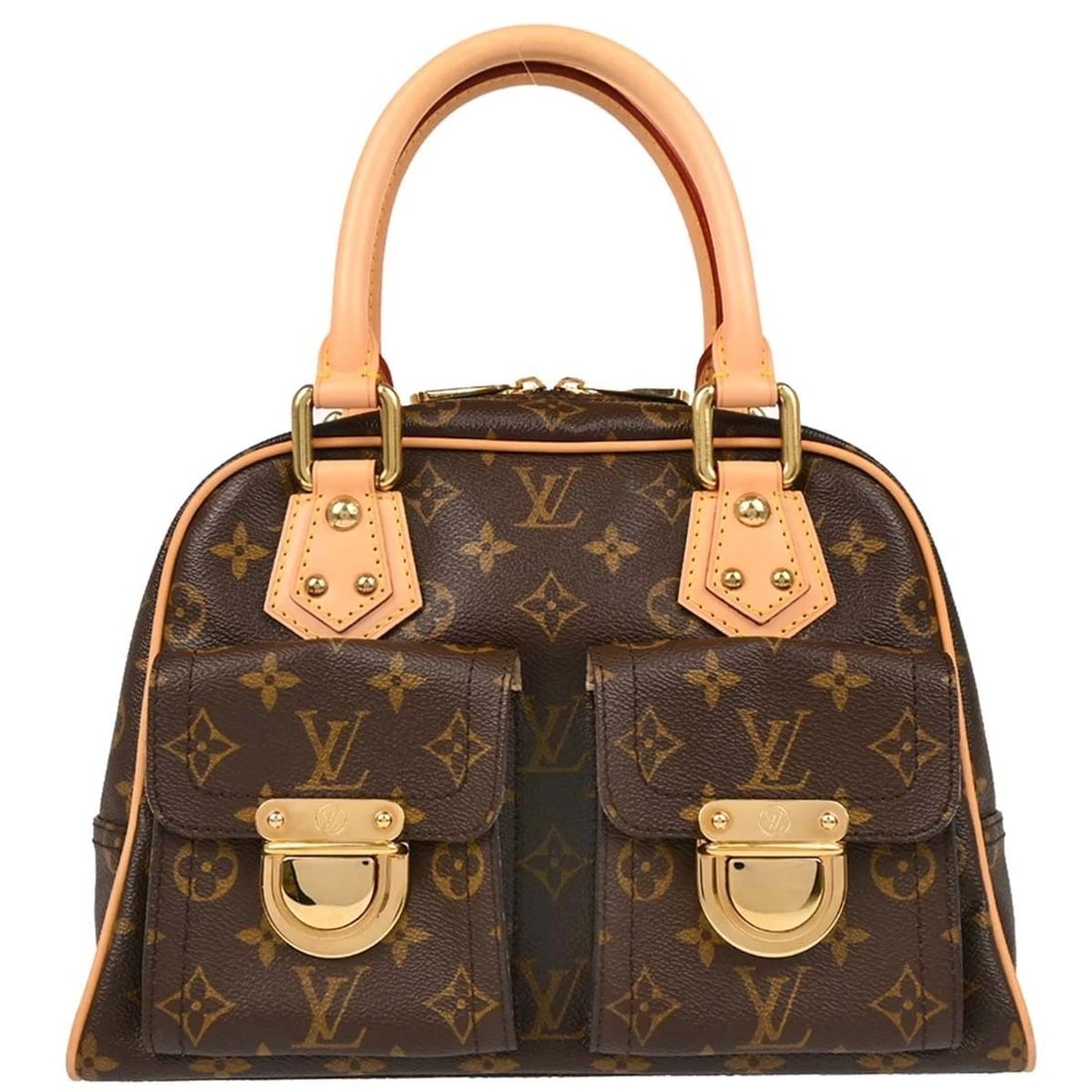 LOUIS VUITTON MONOGRAM MANHATTAN PM HANDBAG (1 of 2)