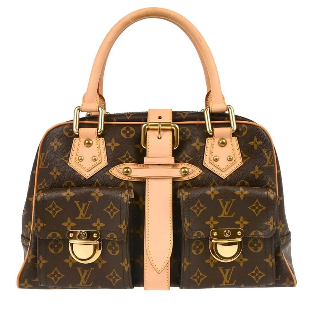 LOUIS VUITTON MONOGRAM MANHATTAN GM HANDBAG (1 of 2)