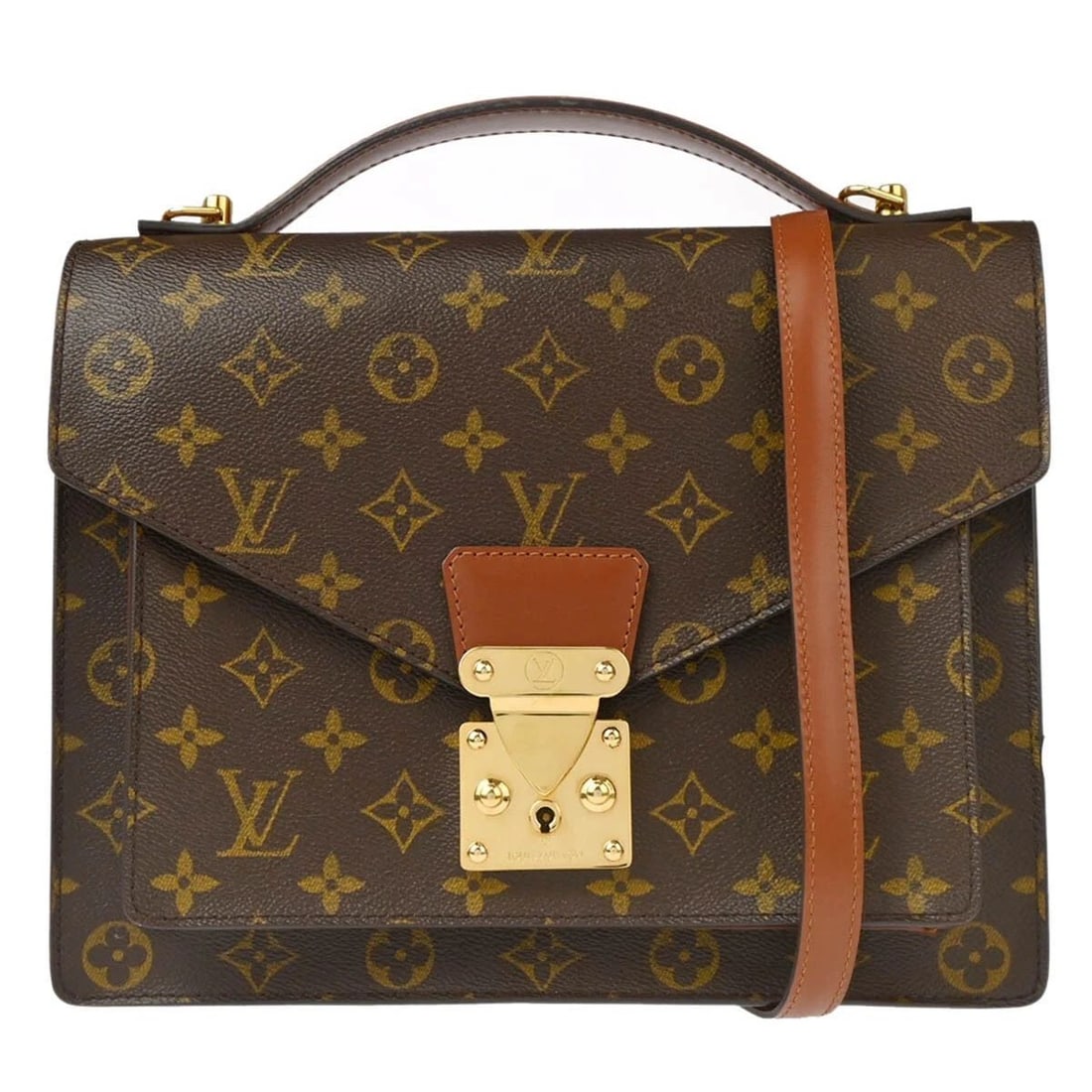 LOUIS VUITTON MONOGRAM MONCEAU 28 BUSINESS HANDBAG (1 of 2)