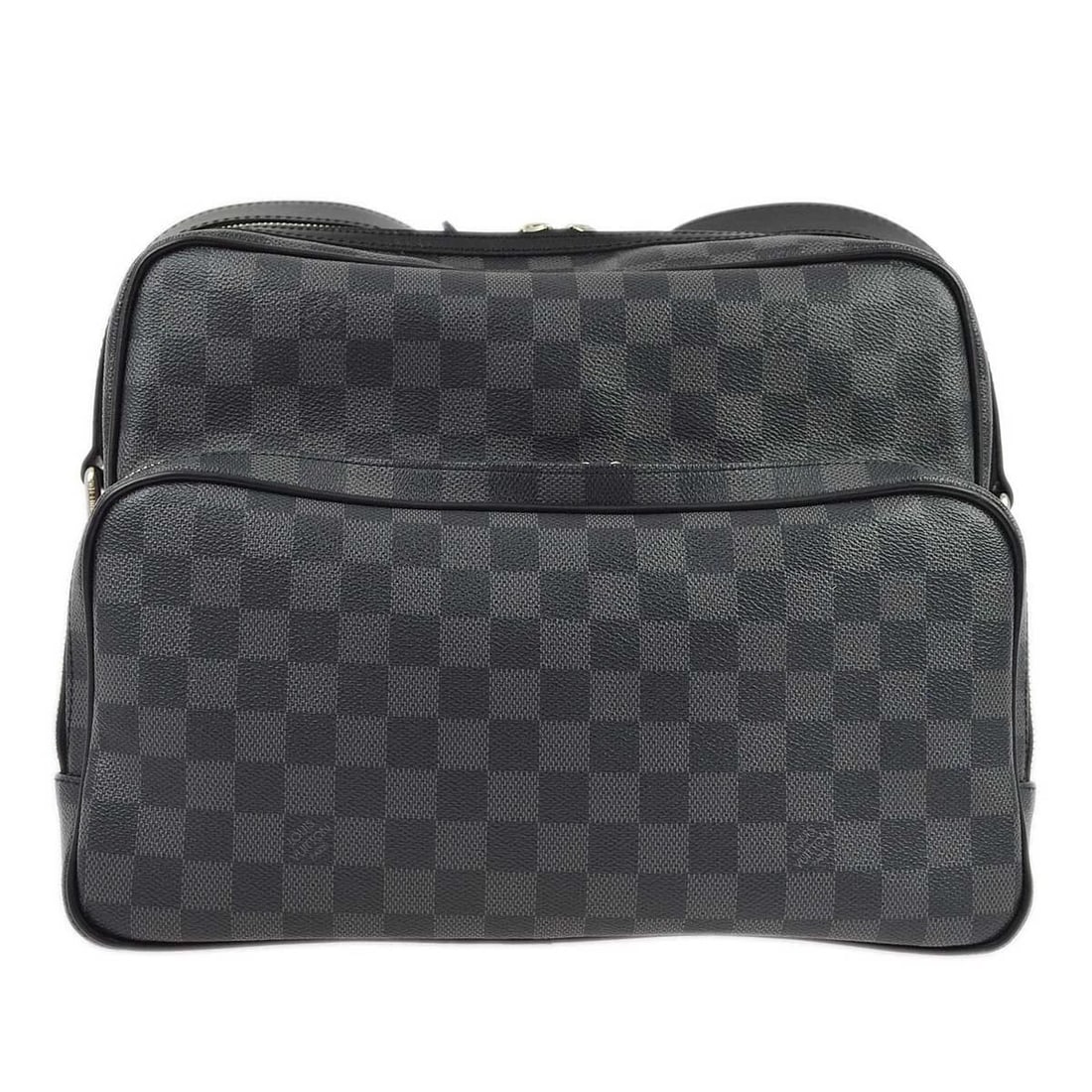 LOUIS VUITTON DAMIER GRAPHITE IO SHOULDER BAG (1 of 2)