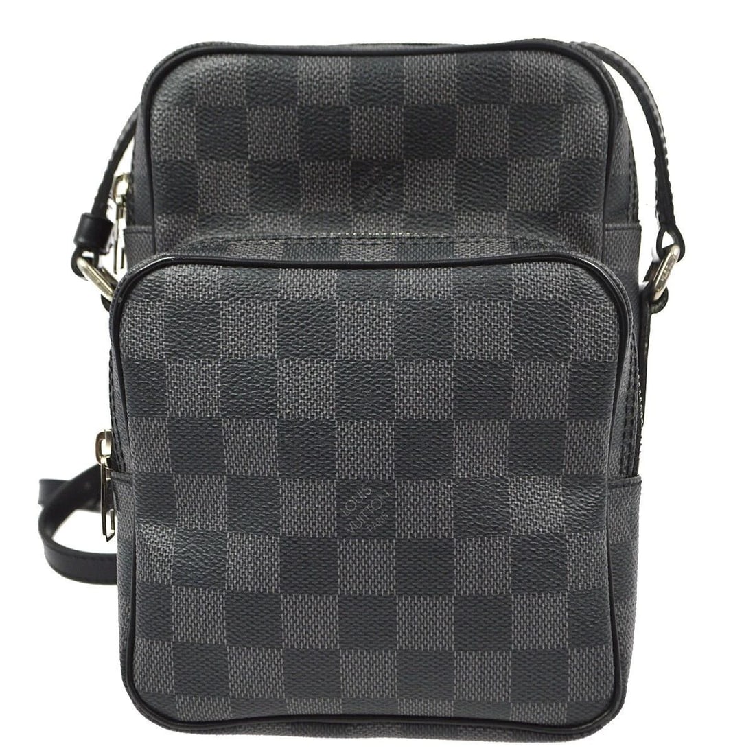 LOUIS VUITTON DAMIER GRAPHITE REM SHOULDER BAG (1 of 2)