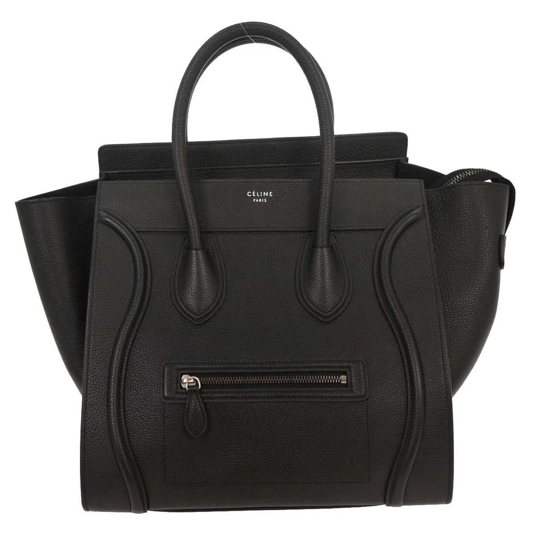 CELINE BLACK MINI LUGGAGE TOTE BAG (1 of 2)