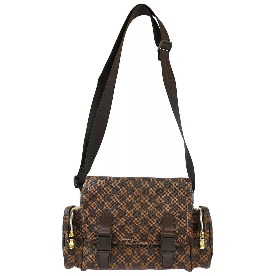LOUIS VUITTON DAMIER REPORTER MELVILLE SHOULDER BAG: LOUIS VUITTON DAMIER REPORTER MELVILLE SHOULDER BAG Louis Vuitton Damier Reporter Melville Shoulder Bag N51126 Description OUTSIDE : SA: GREAT CONDITION!! INSIDE : SA: GREAT CONDITION!! Minor stains.