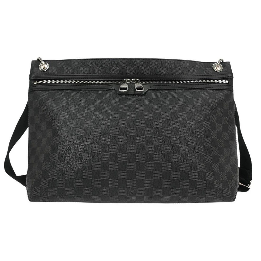 LOUIS VUITTON DAMIER GRAPHITE HUNTER SHOULDER BAG (1 of 2)