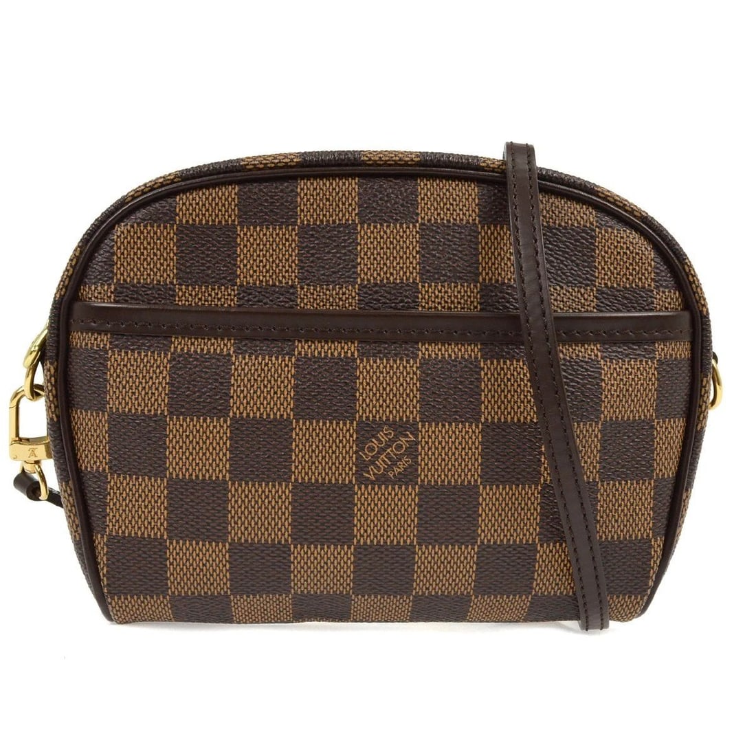 LOUIS VUITTON DAMIER POCHETTE IPANEMA SHOULDER BAG: LOUIS VUITTON DAMIER POCHETTE IPANEMA SHOULDER BAG Louis Vuitton Damier Pochette Ipanema Shoulder Bag N51296 Description OUTSIDE : A+: VERY GOOD CONDITION!! INSIDE : A+: VERY GOOD CONDITION!! S : New