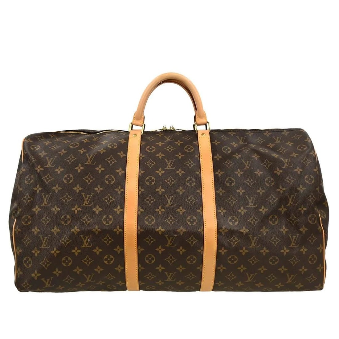 LOUIS VUITTON MONOGRAM KEEPALL 60 DUFFLE HANDBAG (1 of 2)