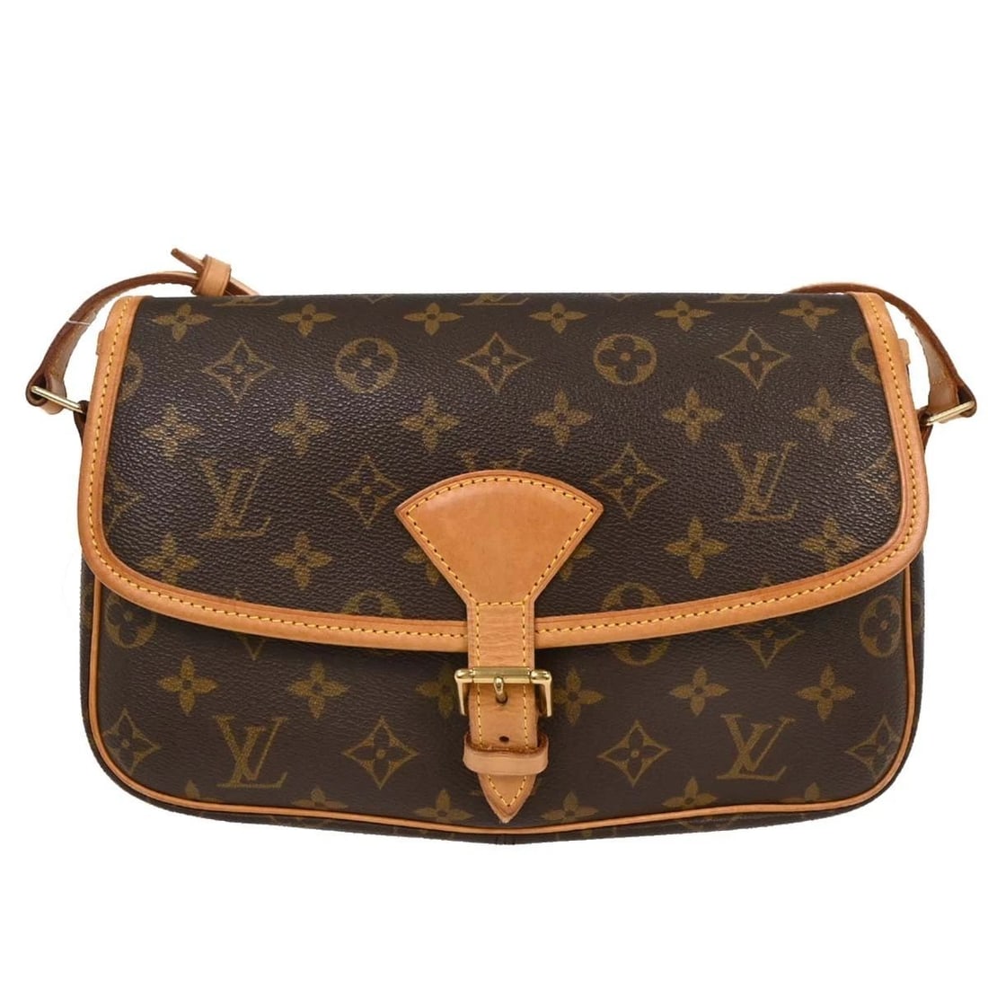 LOUIS VUITTON MONOGRAM SOLOGNE SHOULDER BAG: LOUIS VUITTON MONOGRAM SOLOGNE SHOULDER BAG Louis Vuitton Sologne Crossbody Shoulder Bag M42250 Description OUTSIDE : A: GOOD CONDITION!! Scuffs, discoloration and stains on the leather parts. INSIDE