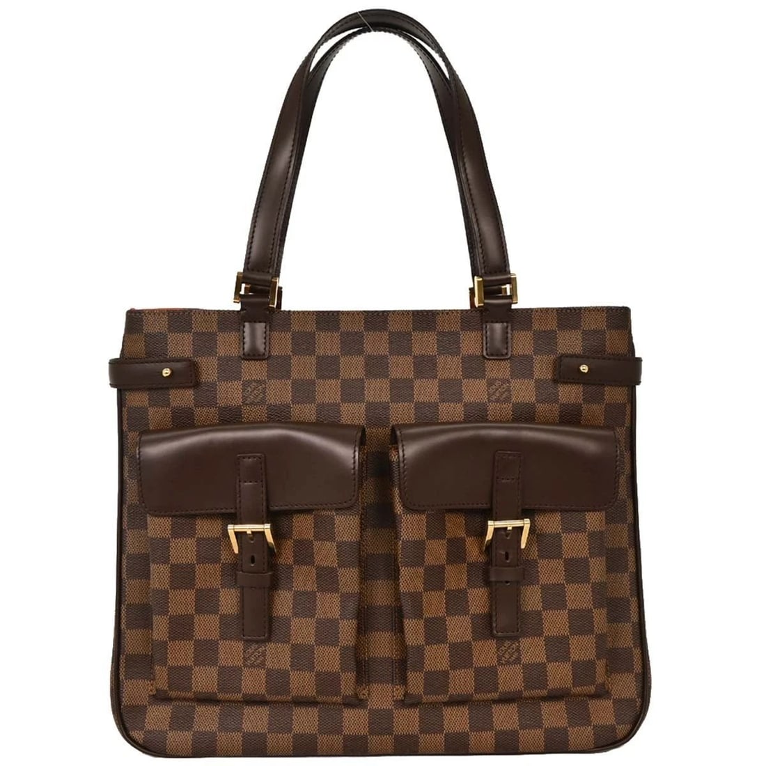 LOUIS VUITTON DAMIER UZES TOTE BAG: LOUIS VUITTON DAMIER UZES TOTE BAG Louis Vuitton Damier Uzes Tote Bag N51128 Description OUTSIDE: A+: VERY GOOD CONDITION!! INSIDE: A+: VERY GOOD CONDITION!! S : New or new without a tag. SA : Excelle
